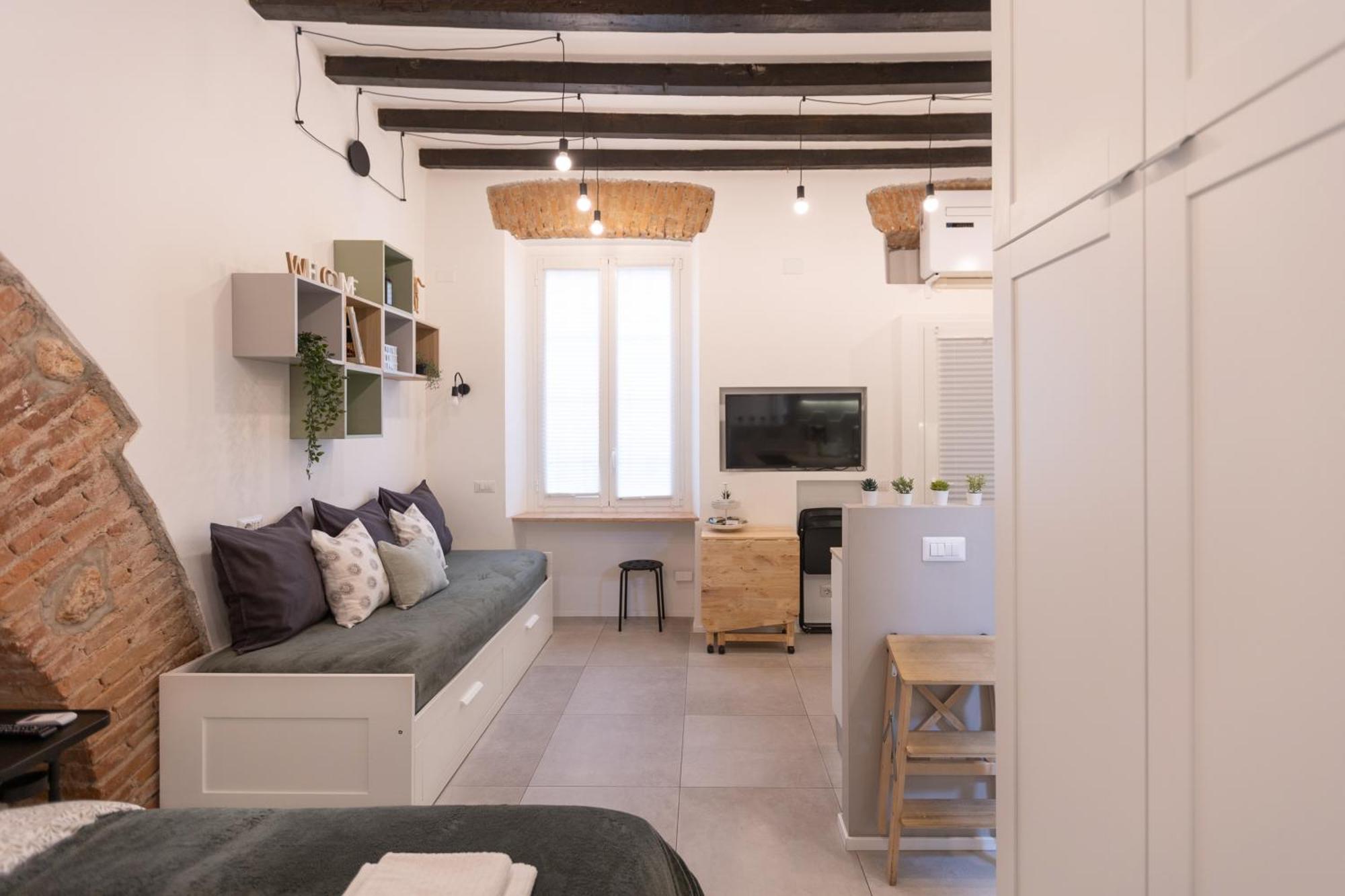 Bricks & Beams Studio In The Key Area Of Milano Eksteriør billede
